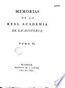 Memorias de la Real Academia de la historia