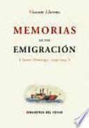 Memorias de una emigración