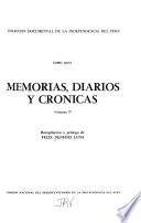 Memorias, diarios y crónicas