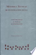 Métodos y técnicas de investigación social