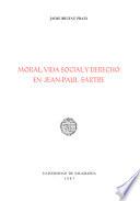 Moral, vida social y derecho en Jean-Paul Sartre
