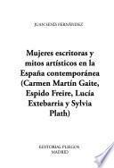 Mujeres escritoras y mitos artísticos en la España contemporánea