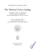 National Union Catalog