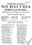 No hai vida como la honra