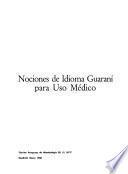 Nociones de idioma guaraní para uso médico