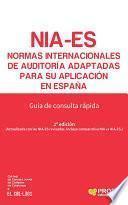 Normas Internacionales de Auditoría adaptadas para su aplicación en España