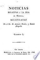 Noticias relativas á la isla de Menorca, recopiladas