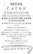 Nuevo Caton Christiano, con la cartilla, o Christus