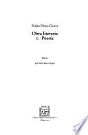 Obra literaria: Poesía