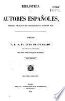 Obras del V.P.M. Fray Luis de Grenada