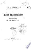 Obras póstumas de D. Leandro Fernández de Moratín: (1867. VIII, 587 p.)