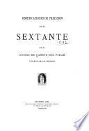 Observaciones de precisión con el sextante