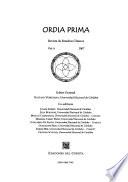 Ordia Prima