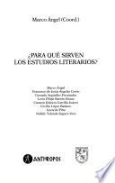 ¿Para qué sirven los estudios literarios?