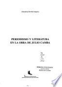 Periodismo y literatura en la obra de Julio Camba