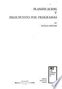 Planificación y presupuesto por programas