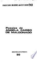 Poesías de Angela Carbo de Maldonado