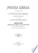 Poesías líricas de la excma