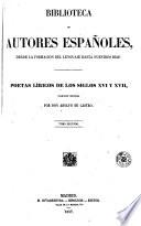 Poetas líricos de los siglos XVI y XVII