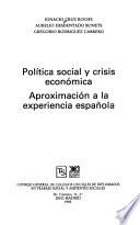 Política social y crisis económica