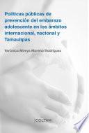 Políticas públicas de prevención del embarazo adolescente en los ámbitos internacional, nacional y Tamaulipas