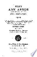 Polk's Ann Arbor, Ypsilanti and Washtenaw County Directory