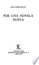 Por una novela nueva