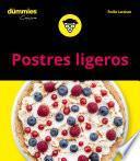 Postres ligeros para Dummies