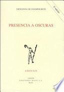 Presencia a oscuras