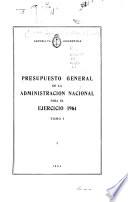 Presupuesto general de la administración nacional