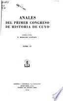 Primer Congreso de historia de Cuyo