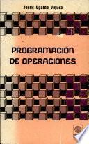 Programacion de Operaciones