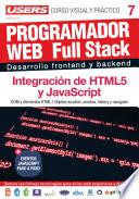 PROGRAMACION WEB Full Stack 7 - Integración de HTML5 y JavaScript