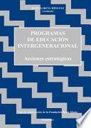 Programas de educación intergeneracional