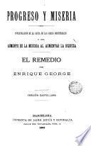 Progreso y miseria