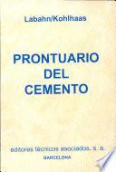 Prontuario del cemento