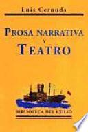 Prosa narrativa y teatro