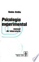 Psicología experimental