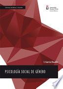Psicología Social de Género. Proyecto docente
