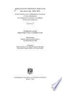 Publicaciones periódicas mexicanas del siglo XIX, 1822-1855