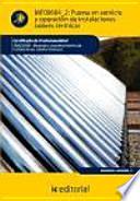 Puesta en servicio y operación de instalaciones solares térmicas - MF0604_2