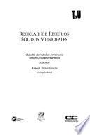 Reciclaje de residuos sólidos municipales