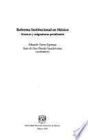 Reforma institucional en México