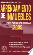 Rég. Fisc. Arrendamiento de Inmuebles por Pers. Físicas