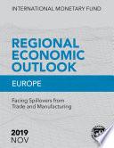 Regional Economic Outlook, October 2019, Europe