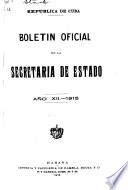 Relación de los empleados de la Secretaría de Estado