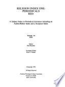 Religion Index One