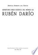 Repertorio bibliográfico del mundo de Rubén Darío