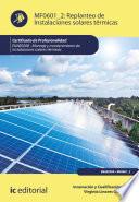 Replanteo de Instalaciones solares térmicas. ENAE020