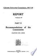Report: Recommendations of the Commission